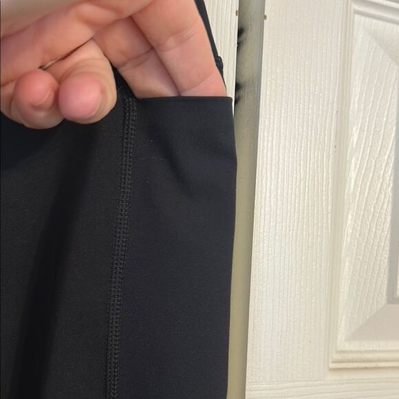 KORSA by Roadrunner Women's Medium Black Leggings Compression Running Reflective - Picture 7 of 14